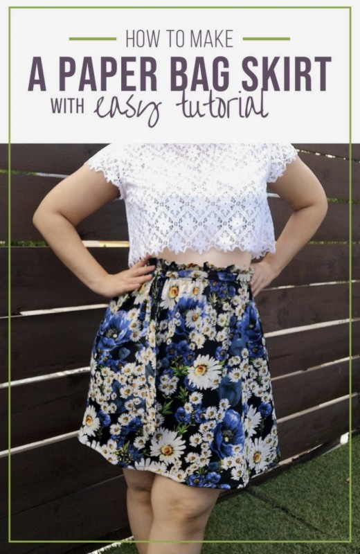 Easy Skirt In Only 30 Minutes — All Sewing Ideas