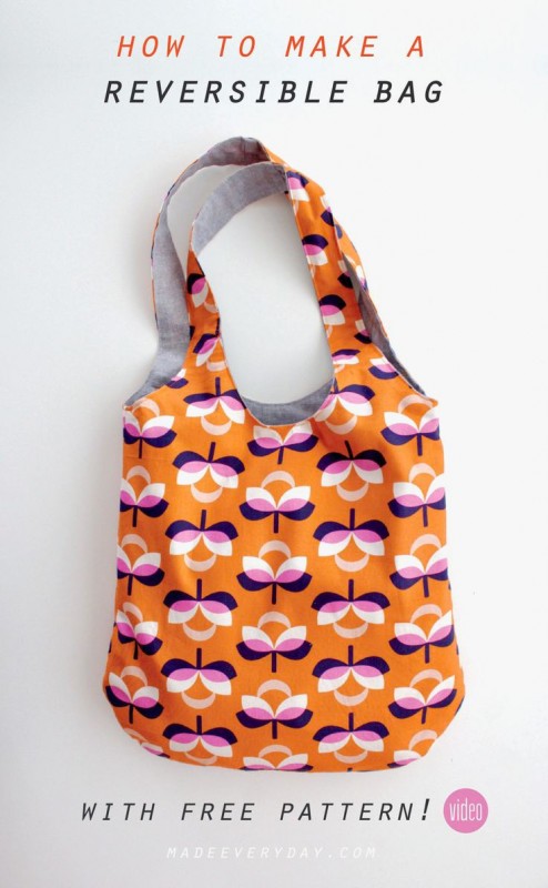 How to sew the Reversible Bag — All Sewing Ideas