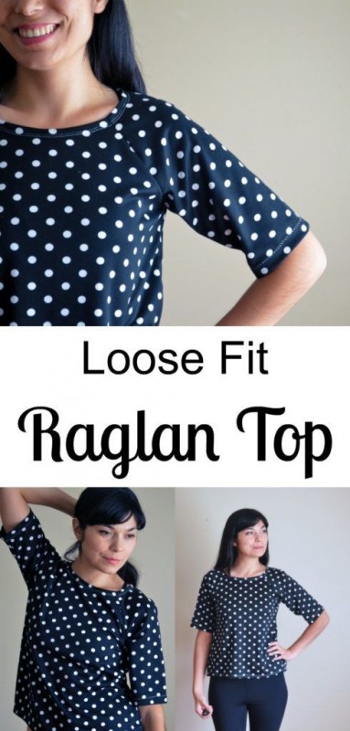 How to Sew a Loose fit Raglan Top — All Sewing Ideas