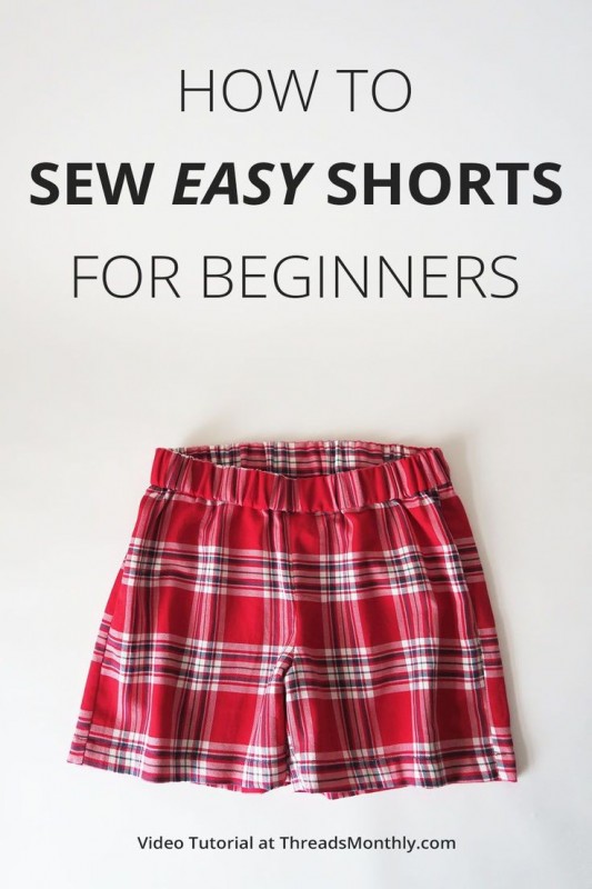 How to Sew the Easy Pajama Shorts — All Sewing Ideas