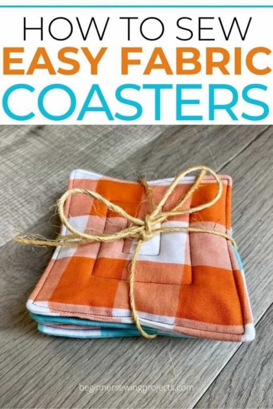 How to Sew Easy Fabric Coasters — All Sewing Ideas